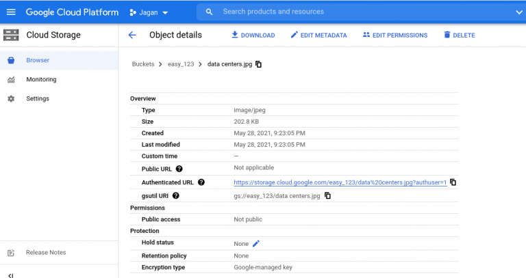 How To Upload Data In Google Cloud Storage Easydeploy Io