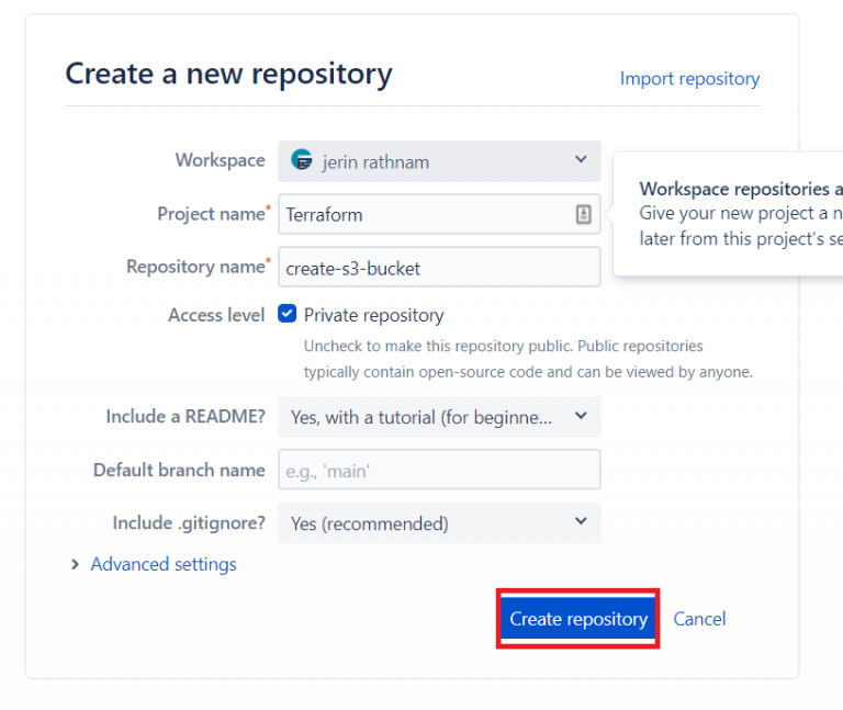 How to Setup Terraform Cloud using Bitbucket Repository? | easydeploy.io