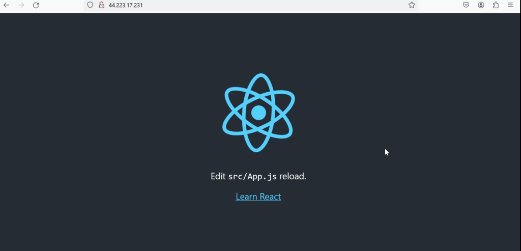 React app