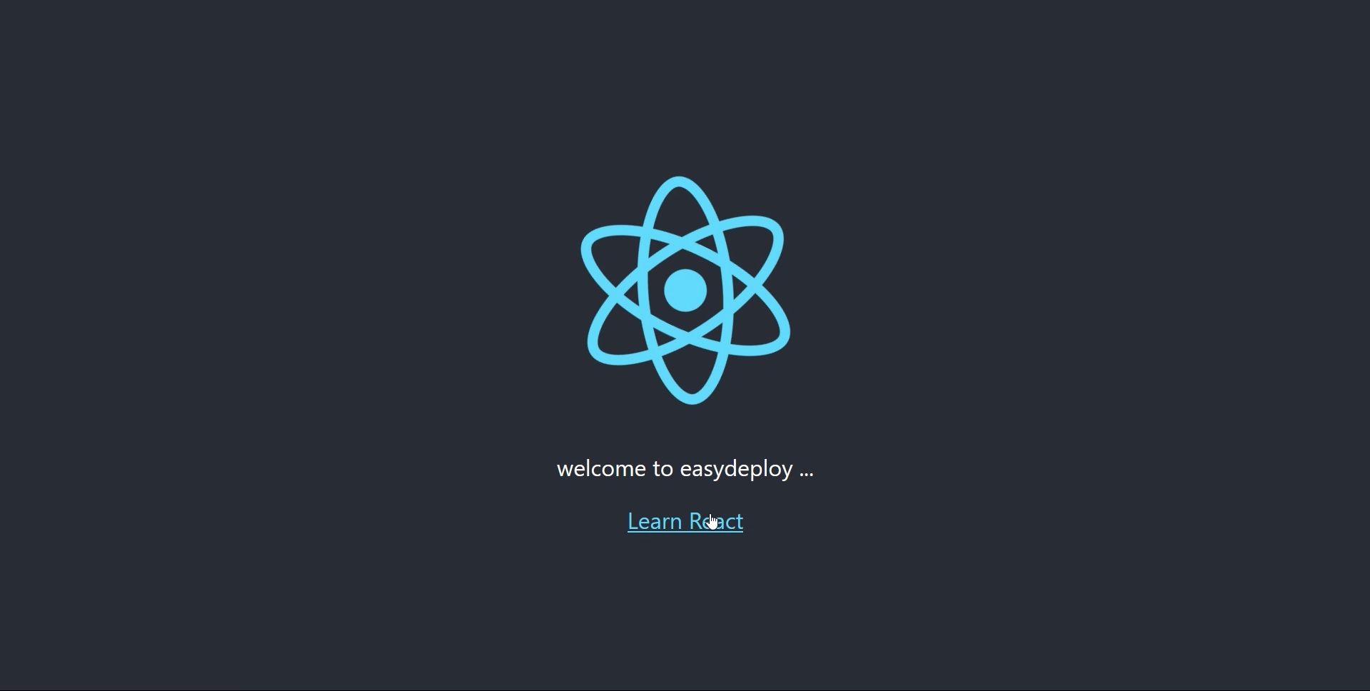 React js app